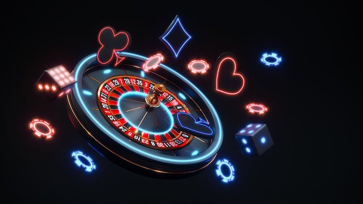 Tata letak meja European Roulette di seterra dengan semua pilihan taruhan yang ditampilkan